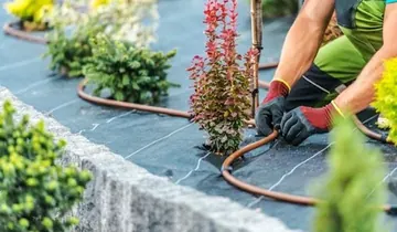 Irrigação de jardim