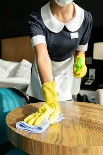 Limpeza de alojamento